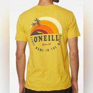 O’Neill Shaved Ice Pocket tee size small NWT in Mango